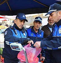 Elazığ'da pazar alanlarına zabıta denetimi