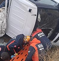 Elazığ'da pikap kazası: 2 kişi yaralandı