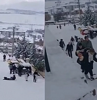 Elazığ'da renkli görüntüler