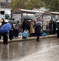 Elazığ'da sağanak etkisini gösterdi