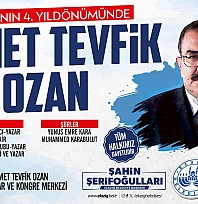 Elazığ'da Şair ve Yazar Merhum Ahmet Tevfik Ozan, düzenlenecek panelde anılacak