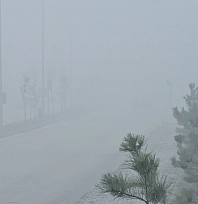 Elazığ'da sis alarmı: Yüksek kesimler gözden kayboldu