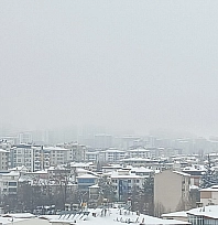 Elazığ'da sis etkili oldu!