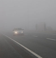 Elazığ'da sis etkisini artırdı: Görüş azaldı