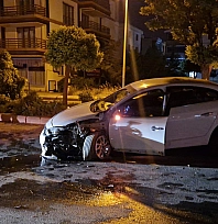 Elazığ'da trafik kazası: 1 yaralı