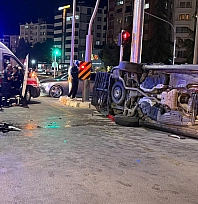 Elazığ'da trafik kazası çok sayıda yaralı var