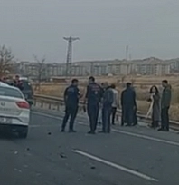 Elazığ'da trafik kazası!