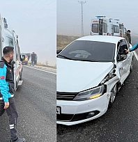 Elazığ'da trafik kazası
