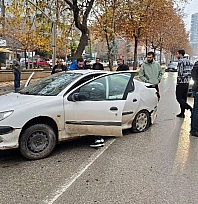 Elazığ'da trafik kazası!