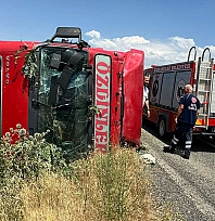 Elazığ'da trafik kazası!