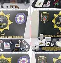 Elazığ'da uyuşturucu operasyonu: 19 tutuklama