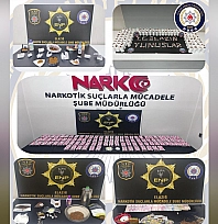 Elazığ'da uyuşturucu operasyonları: 7 şüpheli tutuklandı