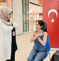 Elazığ'da vatandaşlar hareket yaşını test ediyor