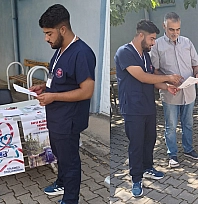 Elazığ'da vatandaşlara kalp sağlığı uyarısı
