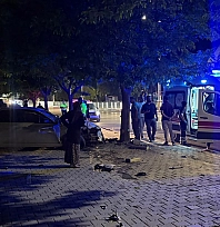 Elazığ'da yabancı uyruklu sürücü direksiyon hakimiyetini kaybetti: 1 yaralı