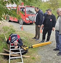 Elazığ'da yağış sonrası korkutan göçük