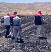 Elazığ'da yangın felaketi: 300 dönüm alan etkilendi