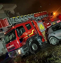 Elazığ'da yangın paniği: İtfaiye faciayı önledi