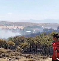 Elazığ'da yangın paniği