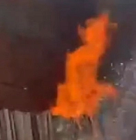 Elazığ'da yangın paniği