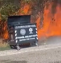 Elazığ'da yangın paniği!