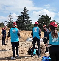 Elazığ'da yerel düzey afet sağlık grubu operasyonel plan saha tatbikatı