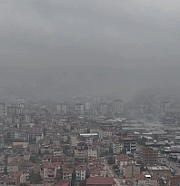 Elazığ'da yoğun sis etkili oldu