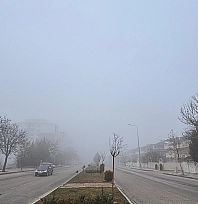 Elazığ'da Yoğun Sis Etkili Oldu