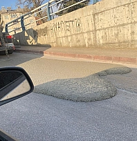 Elazığ'da yola beton döken miksere 668 bin lira ceza kesildi