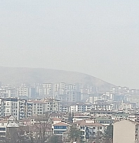 Elazığ'da yüksek kesimlerde sis etkili oldu!