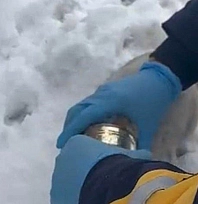 Elazığ'da yürekleri ısıtan görüntü