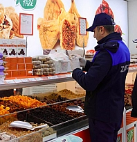 Elazığ'da Zabıtadan yeni yıl öncesi sıkı denetim