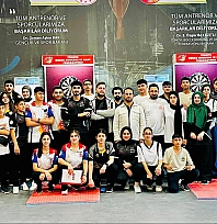 Elazığ'dan dartta tarihi derece: Türkiye üçüncülüğü geldi