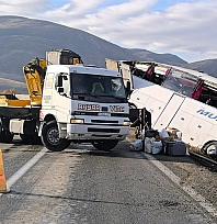Elazığ firmasına ait otobüs kazasında ölenlerin kimlikleri belirlendi