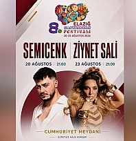 Elazığ Gastronomi Festivali'nde Semicenk ve Ziynet Sali sahne alacak