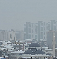 Elazığ'da sis etkili oldu