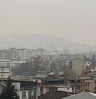 Elazığ'ın yüksek kesimlerinde sis etkili oldu