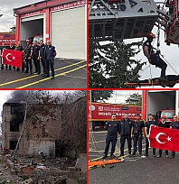 Elazığ İtfaiyesi 7/24 görevde