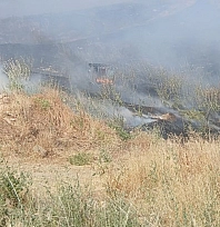 Elazığ İtfaiyesi'nden 19 farklı noktada çıkan yangınlara müdahale