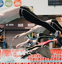 Elazığ paletli yüzme yarışlarında dünya 3.'sü oldu