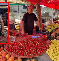 Elazığ pazar esnafından Dernek Başkanı Ahmet Karakaş'a övgü dolu sözler