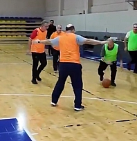 Elazığ protokolü basketbol maçında buluştu