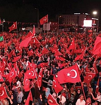 Elazığ protokolünden 15 Temmuz mesajları