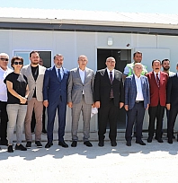 Elazığ Protokolünden Fırat Üniversitesi Yeni hastane binasına ziyaret