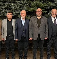 Elazığ Ticaret Borsası Heyeti, Milletvekili Ejder Açıkkapı ile Ankara'da bir araya geldi