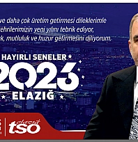 Elazığ Ticaret ve Sanayi Odası Başkanı İdris Alan'dan Yeni Yıl Kutlama Mesajı