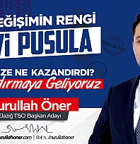 Elazığ TSO Başkan Adayı Öner: 'Değişimin Rengi Mavi'