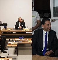 Elazığ TSO başkan adayı Öner'den İdris Alan ve Ahmet Ballıca'nın seçim ofislerine ziyaret