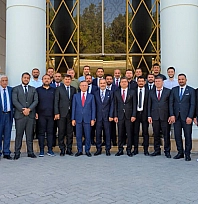 Elazığ TSO heyetinden BAE Türkiye Büyükelçiliğine ziyaret