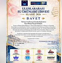 Elazığ, Uluslararası Su Ürünleri Zirvesi'ne ev sahipliği yapmaya hazırlanıyor